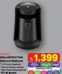 ARZUM OKKA OK004 TÜRK KAHVE MAKİNESİ